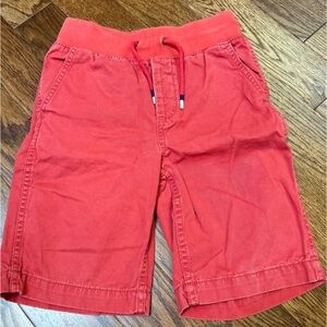 *CLEARANCE* GAP Kids Pull-On Flat Front Shorts in Weathered Red